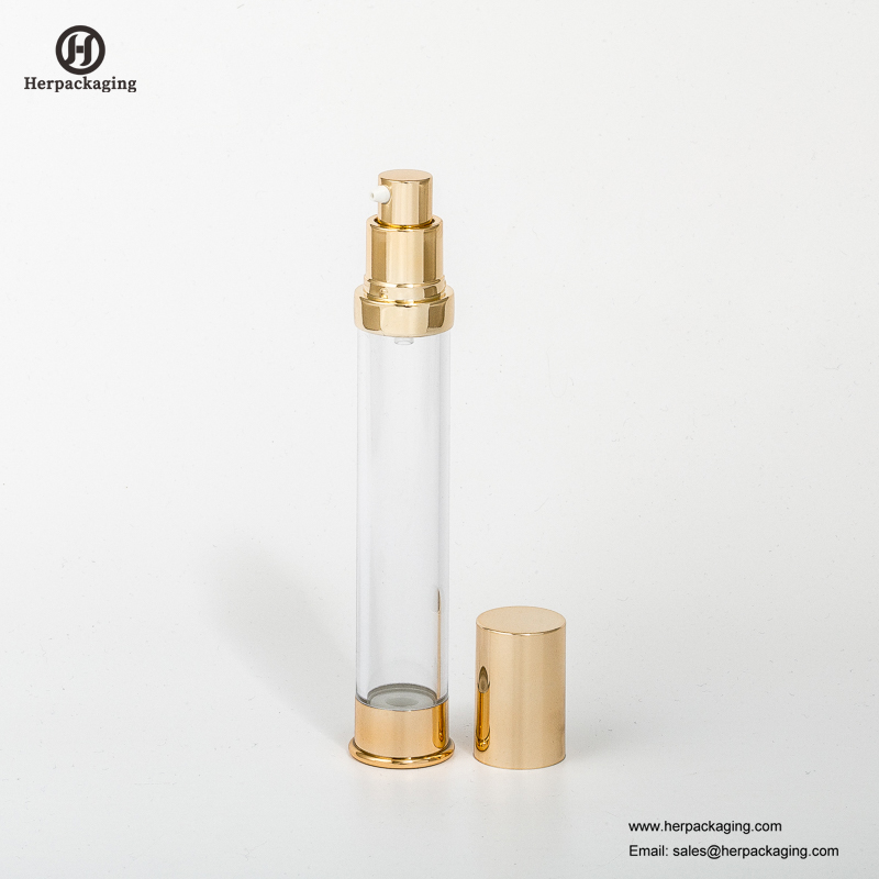 HXL422 빈 아크릴 airless 크림과 로션 병 화장품 포장 스킨 케어 컨테이너