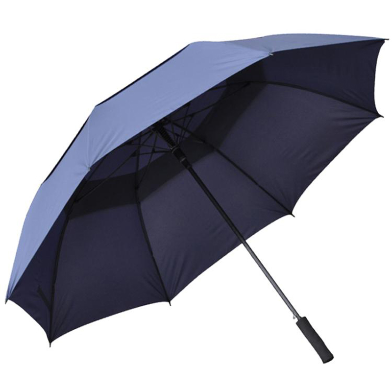 사용자 지정 인쇄 더블 레이어 골프 우산 자동 열기 우산