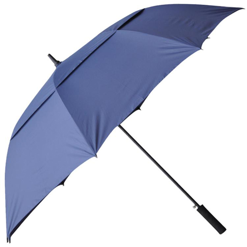 사용자 지정 인쇄 더블 레이어 골프 우산 자동 열기 우산