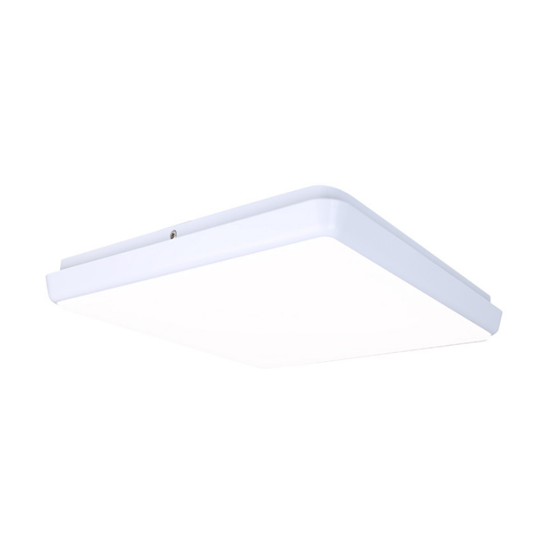 TUV 방수 사각형 3 색 led 천장 조명 3 년 보증 IP65 led 샤워 램프 12w 18w 24w
