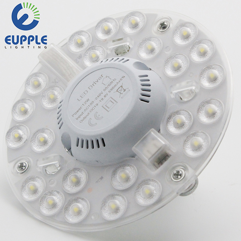 쉬운 실내 DIY 주도 모듈 교체 천장 조명 피팅 LED를 교체하는 자석으로 최고 판매 DIY LED 천장 조명