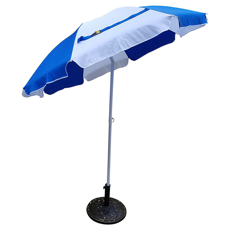 기울이기 비치 우산 야외 큰 태양 우산