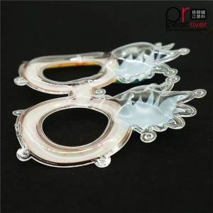 파인애플 안경 PVC 푹신한 패치