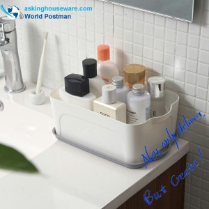 뚜껑이 달린 플라스틱 다기능 상자, 투명 저장 용기 5 in 1