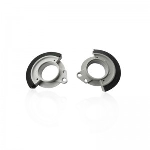 이중 색상 사출 성형의 플라스틱 부분