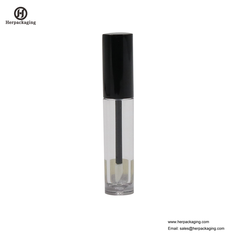 HCL301 명확한 플라스틱 빈 입술 광택 튜브 컬러 화장품에 대 한 몰려 입 립 광택 applicators