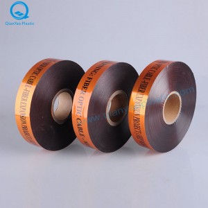 STC 위험 /주의 감지 가능한 경고 테이프 아래에 매립 된 메인; ITC 케이블 / 섬유 감지 형 경고 테이프