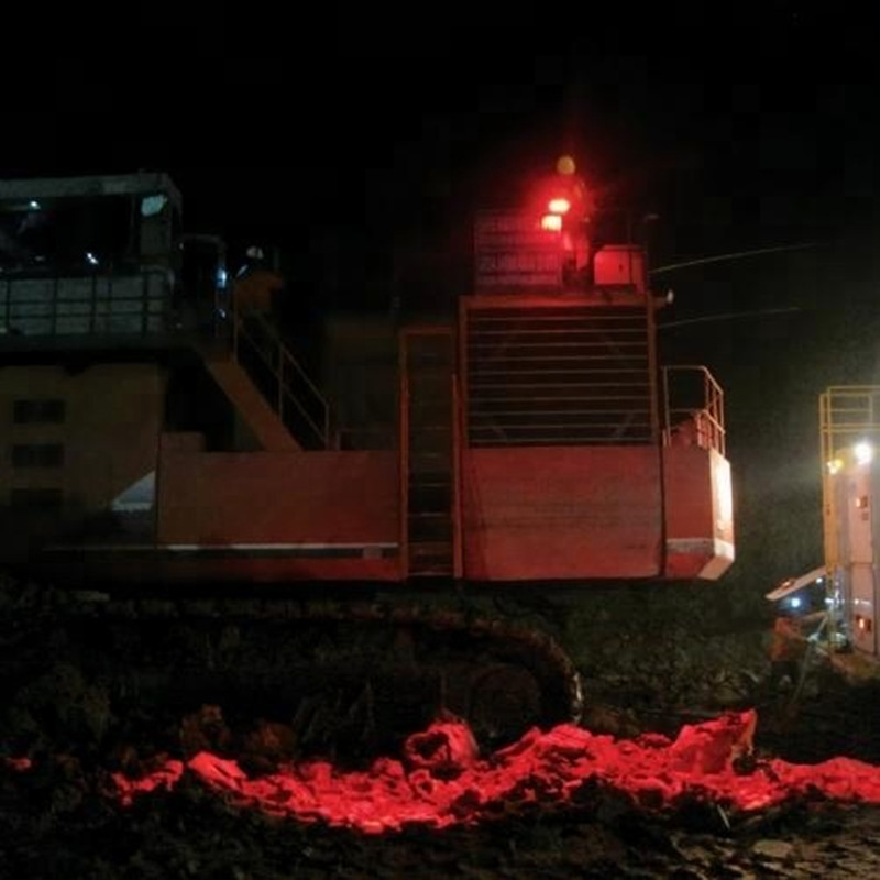 창고 용 Crane Safet Light 빨간색 또는 파란색