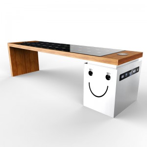 중국의 태양열 스마트 벤치 공급 업체 고품질 제조 업체