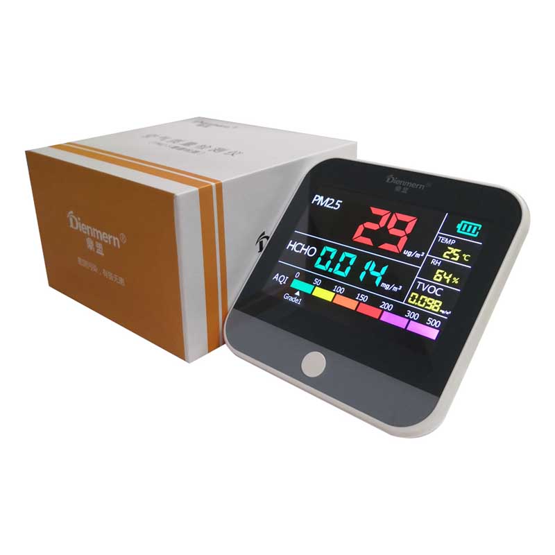 Smart Air Quality Detector 레이저 센서가 장착 된 PM2.5 가스 모니터 고감도 공기 감지기