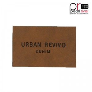 패션 가죽 다채로운 번호 매달려 스티커