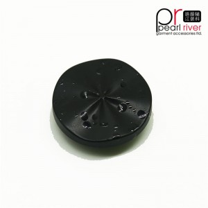 사용자 지정 로고 라운드 조각 새틴 단추 의류 / 셔츠에 대 한