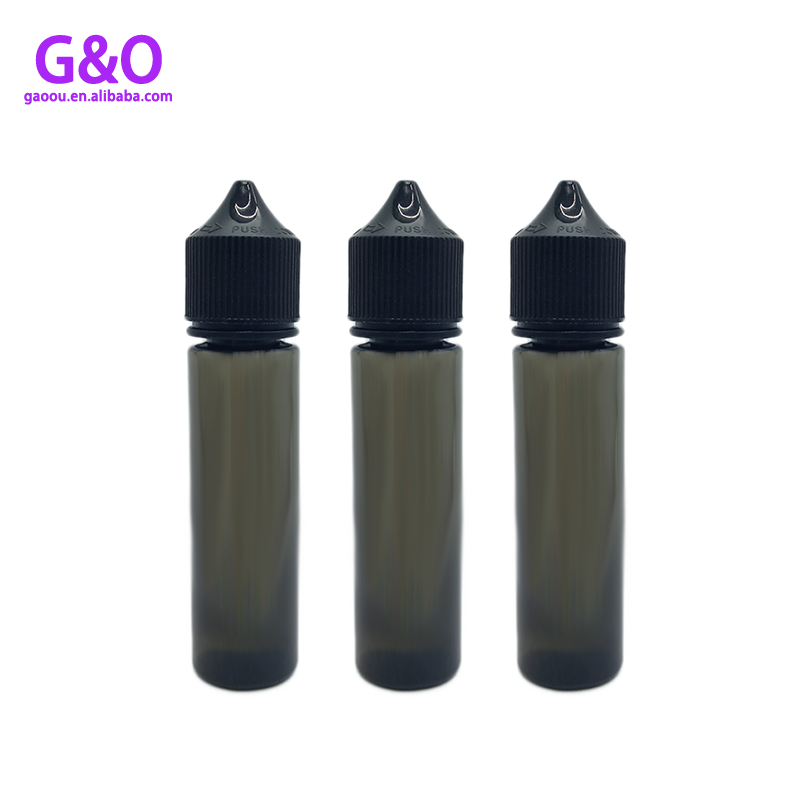 30ml 60ml 100ml 병 유니콘 블랙 통통한 고릴라 v3 e 액체 플라스틱 dropper 병 60ml 새로운 전자 액체 유니콘 드롭 병 vape 병