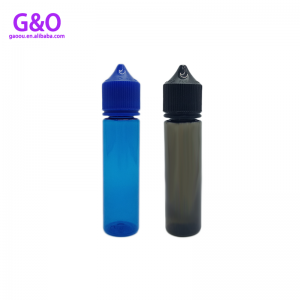 애완 동물 eliquid 병 vape eliquid 플라스틱 병 60ml 오렌지색 새로운 통통한 고릴라 e cig 액체 플라스틱 dropper 병