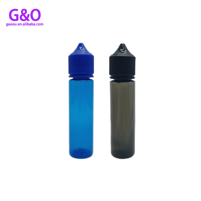 애완 동물 eliquid 병 vape eliquid 플라스틱 병 60ml 오렌지색 새로운 통통한 고릴라 e cig 액체 플라스틱 dropper 병