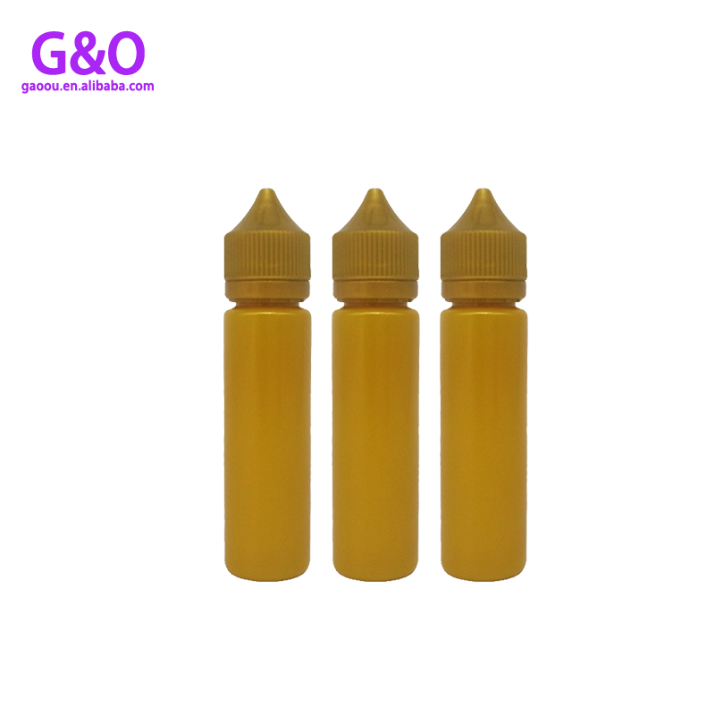 60ml 병 eliquid 유니콘 eliquid 병 새로운 v3 검정색 파란색 플라스틱 애완 동물 통통한 고릴라 유니콘 vape dropper 병