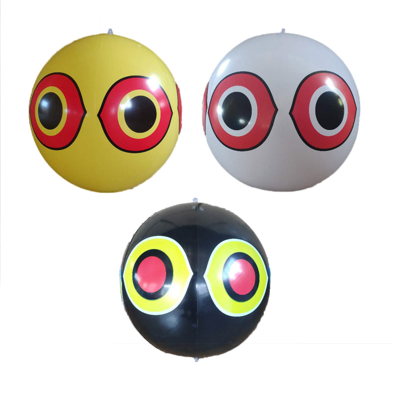 비주얼 버드 리 펠러 (Bird Repellers Inflatable Scare Eye Balloons Pest Controller) 신속하고 효과적인 비주얼 억제 농장 과수원 보호 장치