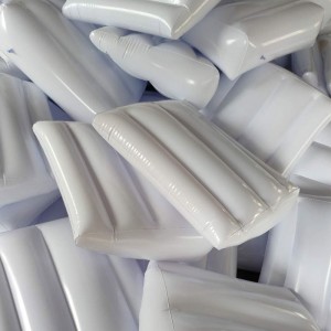 삼각형 풍선 침대 웨지 베개 / 쿠션 화이트