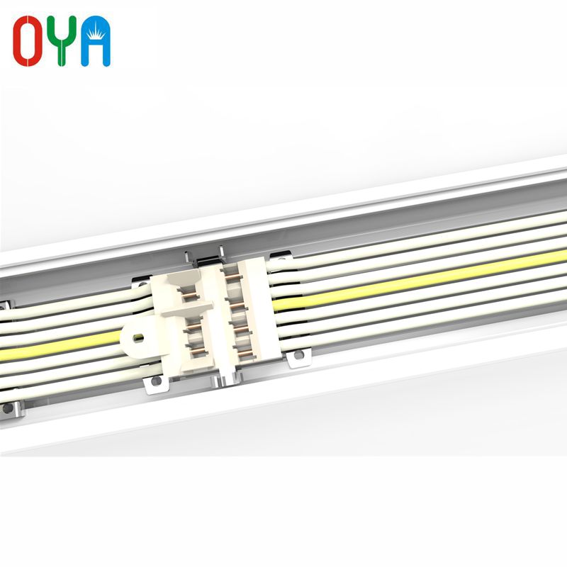 PWM 디밍 가능 60W LED 선형 조명 시스템, 7 와이어 트렁킹 레일