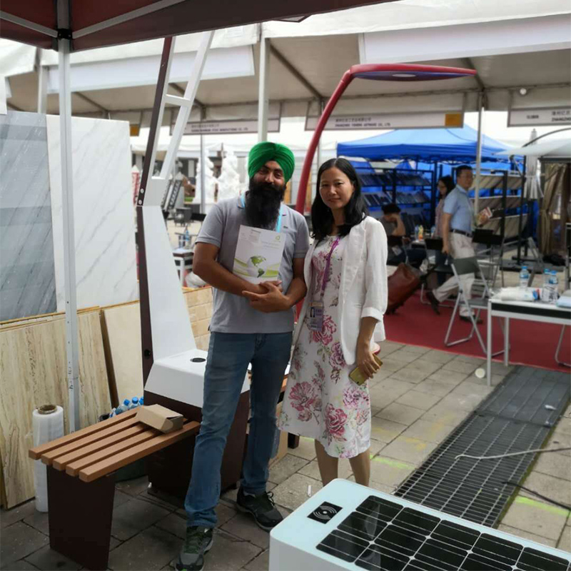 Weiyin 팀은 125 번째 광저우 박람회에 참석했습니다.