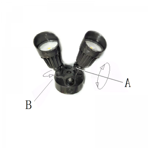 LED 보안 모션 센서 실외 조명