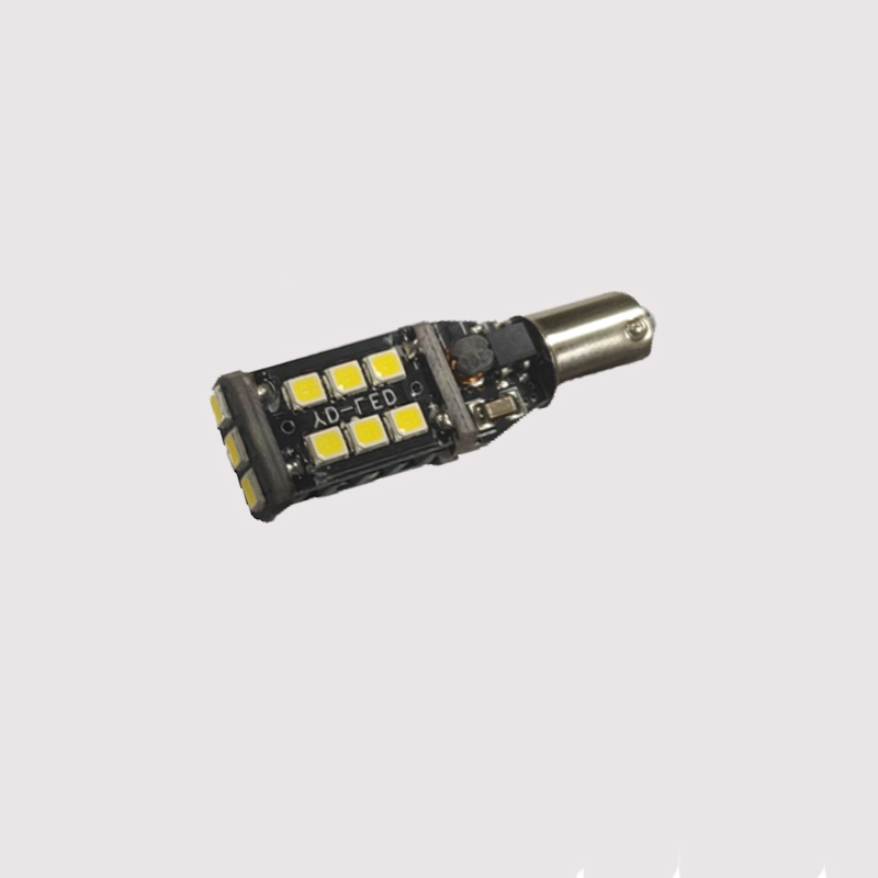 CANBUS 15SMD 2835 BAW9S HY21W BA9S BAY9S H21W BAX9S H6W 자동 대체 전구