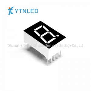 0.5 인치 빨간색 1 자리 7 세그먼트 LED 디스플레이, 디지털 튜브