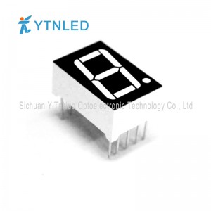 0.56 인치 빨간색 1 자리 7 세그먼트 LED 디스플레이, 디지털 튜브