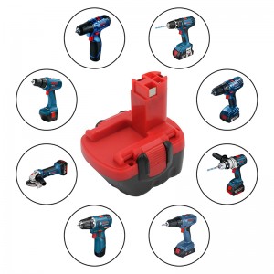 Bosch BAT045, BAT049 용 Ni-Cd 교체 용 12V 1700mAh 전동 공구 배터리 팩