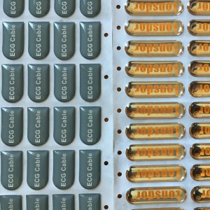 작은 에폭시 돔 스티커 및 불규칙한 작은 돔 라벨