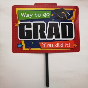 산타 Christams 휴일 장식 플라스틱 야외 마당 로그인 광고 서명