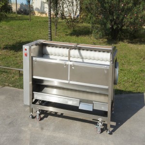 새로운 유형 QX-818 과일 클리너 / 과일 필링 기계 / 과일 브러시 필링 기계 청소