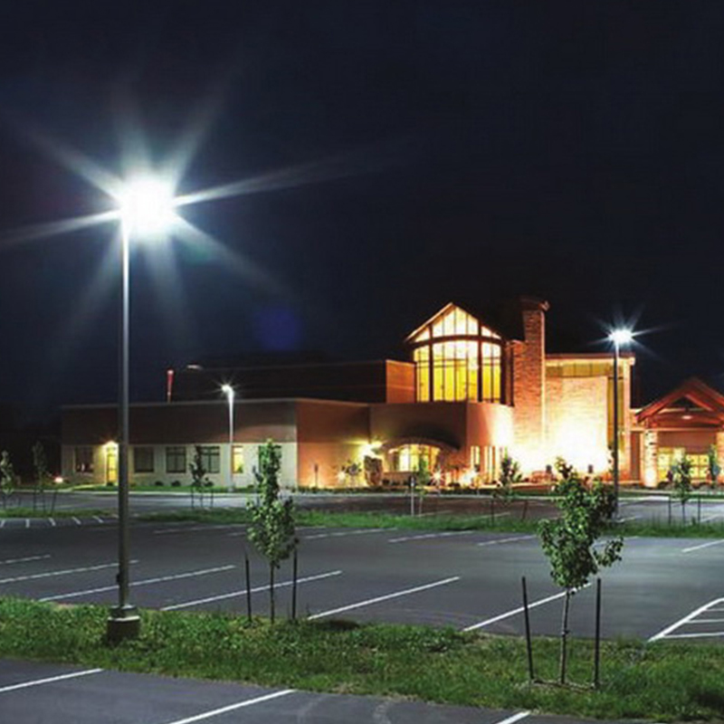 지도 된 램프의 전경