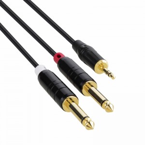 iPhone, iPod, 랩톱, CD 플레이어, 전력 증폭기, 믹서, 홈 스테레오 시스템 용 3.5mm 1/8 \