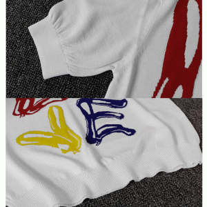 2018 사용자 정의 자 카드 LOVE 글꼴 짧은 소매 여름 풀 오버 스웨터