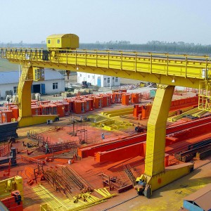 윈치가있는 L 형 다리 단일 대들보 갠트리 크레인