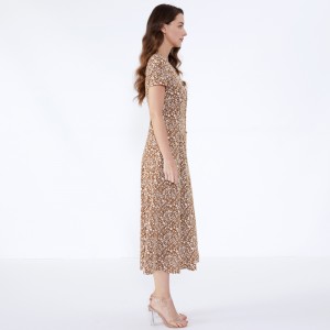 아프리카 Kitenge 디자인 Vestidos 드 피에스타 여성 레이디 우아한 캐주얼 드레스 JCGJ190315074