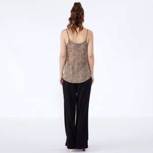 최신 디자인 느슨한 Streetwear 숙 녀 바지 블랙 코트 바지 JSDJ2516