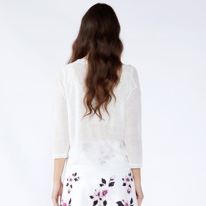 여자 화이트 한국 숙녀 두 조각 세트 여성 의류 긴 소매 블라우스 탑스