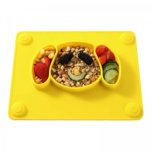 유아와 어린이를위한 실리콘 흡착판