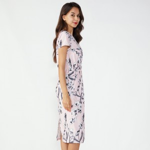 폴리 에스터 레이디 패션 한국어 크로 셰 뜨개질 긴 라이크라 복장