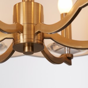 현대 미니멀리스트 장식 침실 연구 샹들리에 Km2119