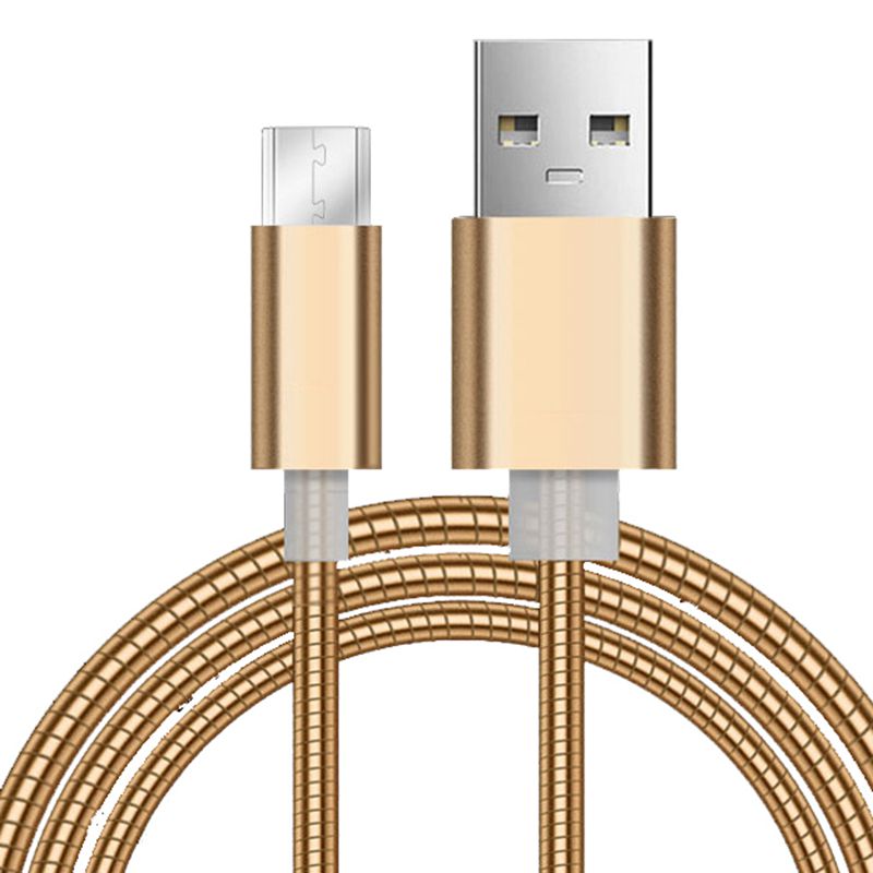 마이크로에 usb 벨 로즈 파이프 데이터 케이블