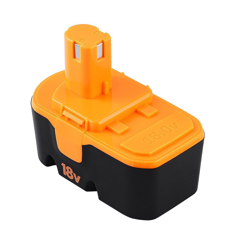 Ryobi ABP1801, ABP1803, BPP-1813 용 Ni-Cd 18V 1300mAh 충전식 전동 공구 배터리 팩