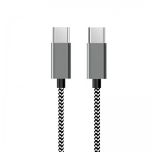 C 타입 - C 타입 나일론 브리 디드 데이터 케이블