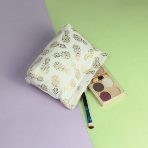 능 직물 100 % 파인애플 섬유 화장품 가방