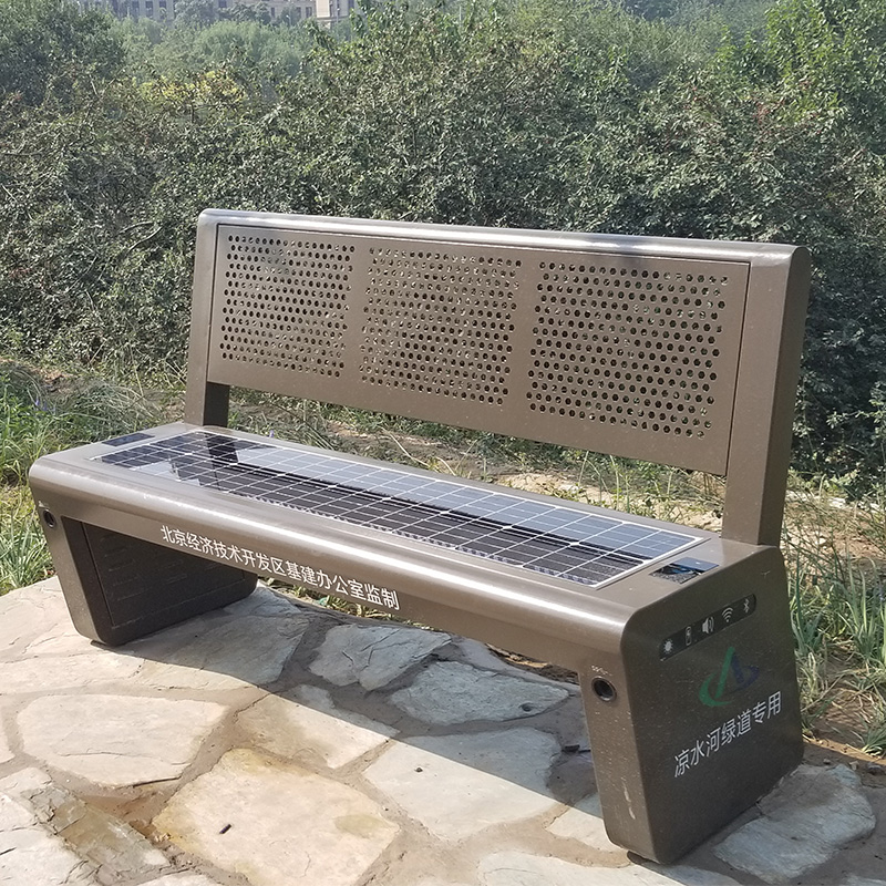 공원에 대 한 2019 새로운 스타일 스마트 야외 가구 벤치 좌석