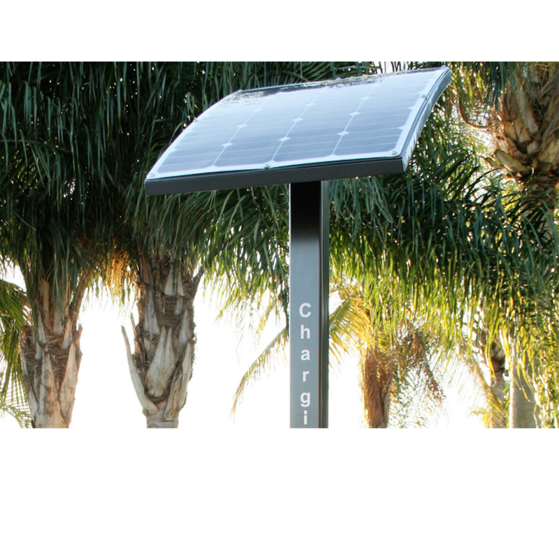 태양 에너지 옥외 공원 똑똑한 USB 위탁 셀룰라 전화 발전소