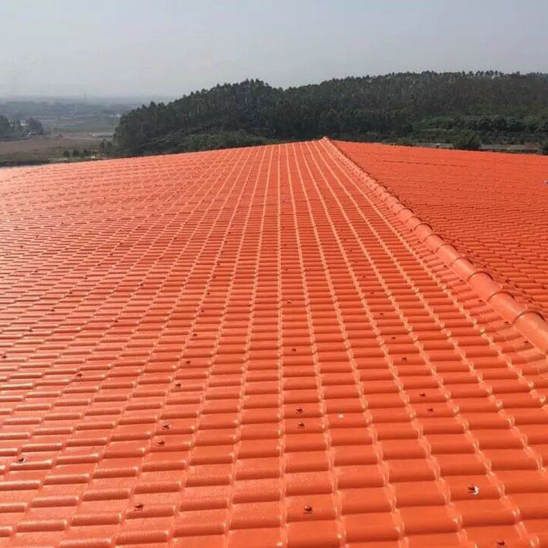 ASA PVC 지붕 시트 경량 루핑 재료 장수명