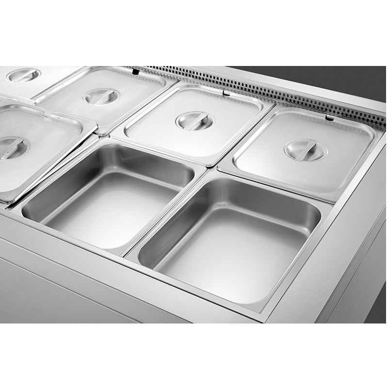 독특한 디자인의 샌드위치 냉장고 소음없는 빠른 냉각 공기 사이클 냉각 작업 테이블